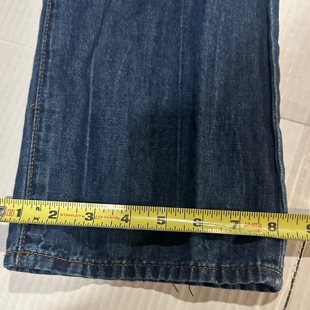 Lucky Brand 363 straight Blue lightweight Jeans zipper and multiple pockets 32 - Picture 3 of 14